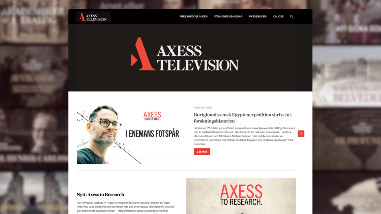 Axess Television Chooses Pressroom from Clipsource | Clipsource | Press ...