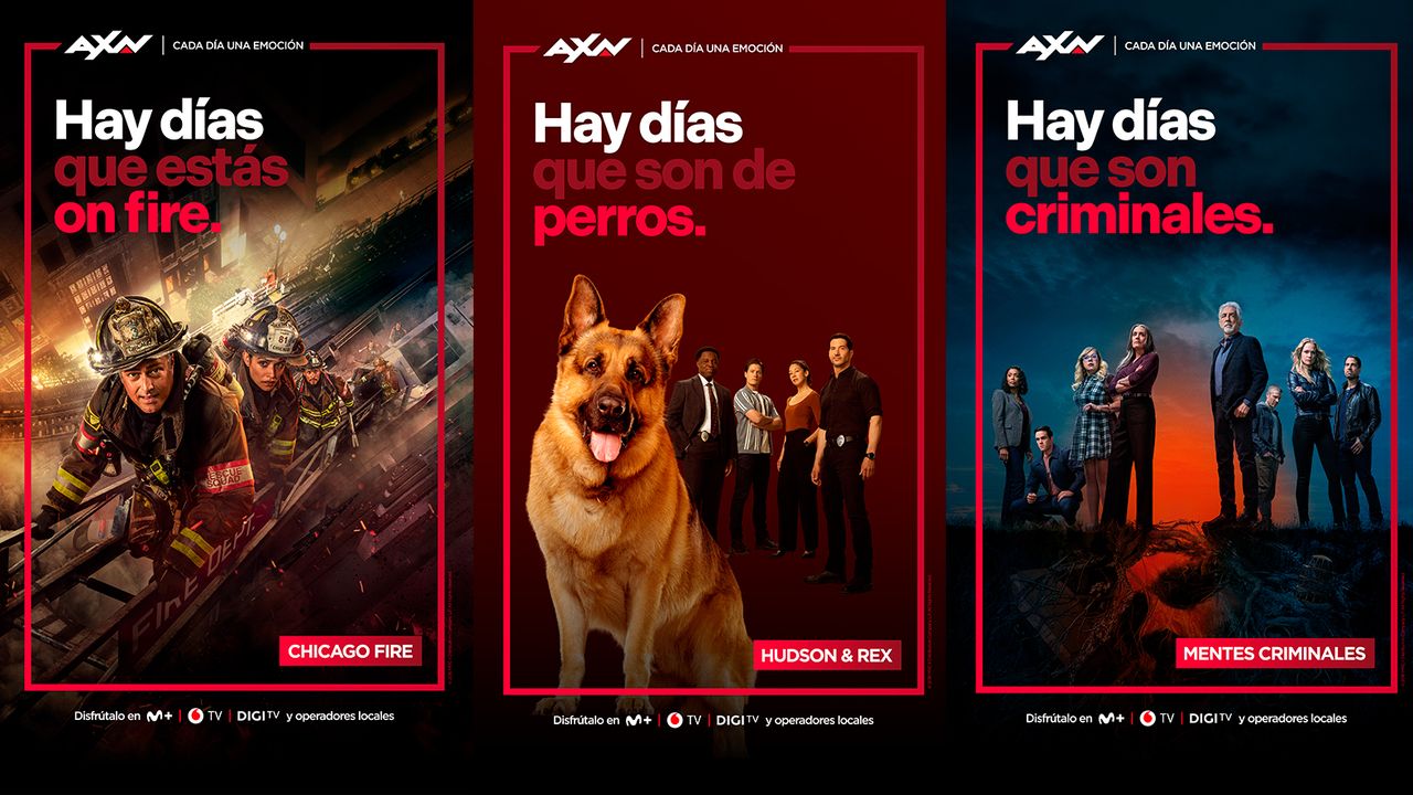 AXN SE REPOSICIONA COMO EL CANAL QUE TE ACOMPAÑA SEGÚN TUS EMOCIONES ...